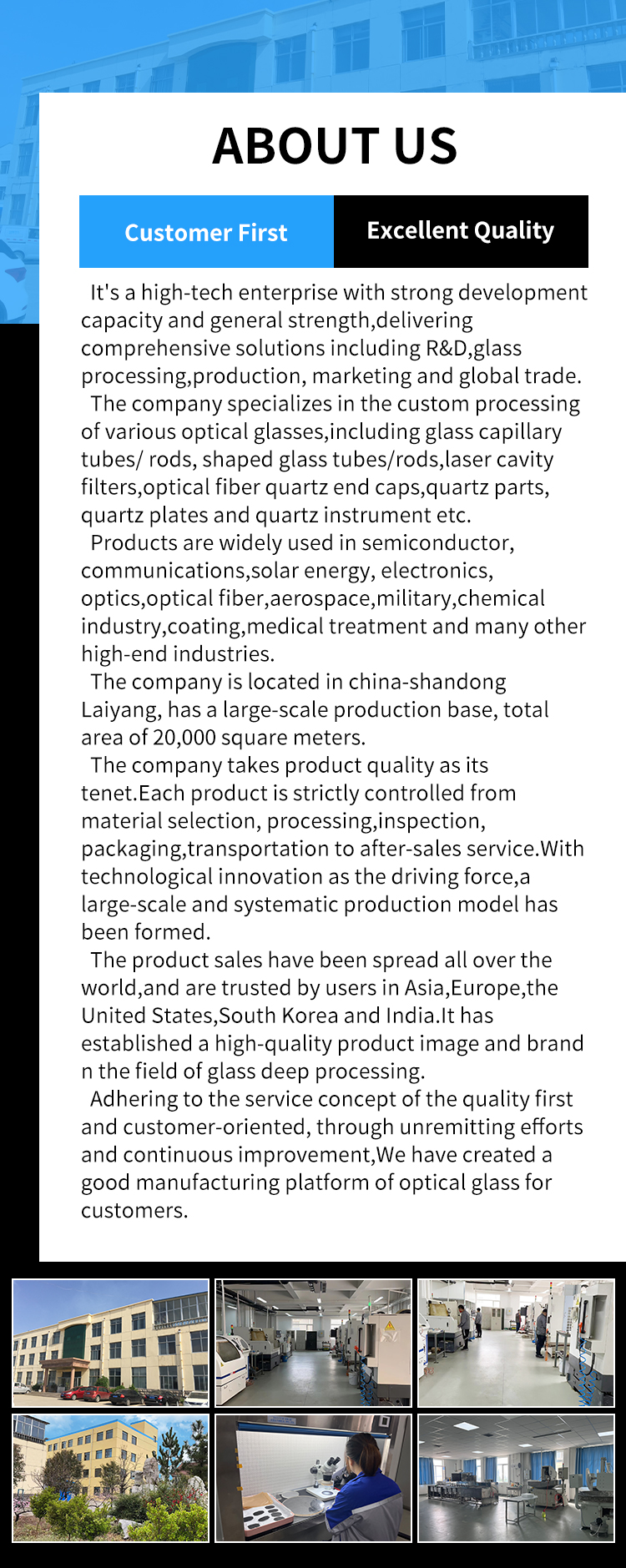 Wholesale High Temperature Resistant Laboratory Quartz Glass Tube (outside Diameter 0.2~11mm) Quartz Capillary Tube