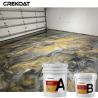Buy cheap Gray Garage Metallic Epoxy Floor Coating For Exhibition Halls And Restaurants from wholesalers
