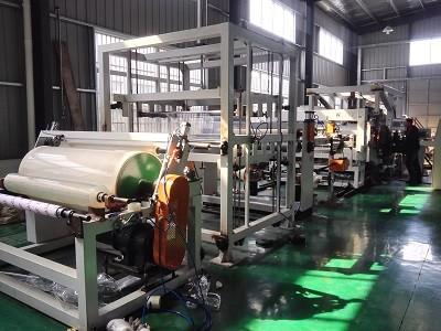 Buy cheap Professional Cast Film Extrusion Line ABS Material Width 400 - 1200mm from wholesalers