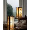 Buy cheap Living Room Wood Kumiko Craft Kumiko Wooden Lamp Simple Patterns from wholesalers