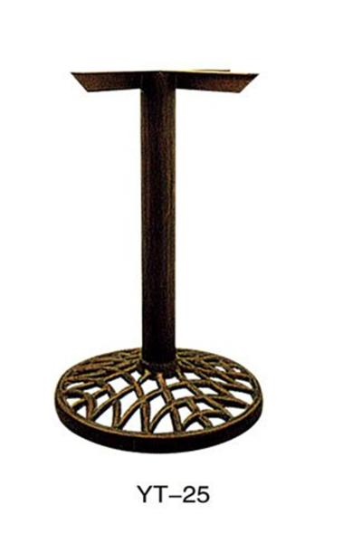 Buy cheap High Quality strong outdoor furniture Table Leg Wrought Iron desk (YT-21) from wholesalers