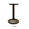Buy cheap High Quality strong outdoor furniture Table Leg Wrought Iron desk (YT-21) from wholesalers