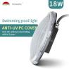 Buy cheap Ultra Flat Swimming Pool Led Lights Anti UV PC AC12V 18W 6500K IP68 Waterproof from wholesalers
