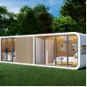 Buy cheap High-Performance Apple Cabin House with Galvanized Steel Frame and Metal Carved Panel from wholesalers