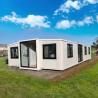 Buy cheap Foldable Residential Container Houses 20 Ft Double-Wing Expansion Box for Easy Living from wholesalers