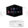 Buy cheap Recyclable Letter Printed Decorative Cloth Face Mask from wholesalers
