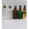 Buy cheap 5ml 10ml 15ml 30ml 50ml 100ml Glass Dropper Bottles, Essential Oil Bottle With Plastic Collar Various color Low price from wholesalers