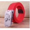 Buy cheap Fashion Soft Fabric Women Web Belt Flexible 100cm 105cm Prong Buckle from wholesalers
