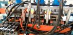 Hydraulic Three Punching Door Frame Roll Forming Machine Size Adjustable