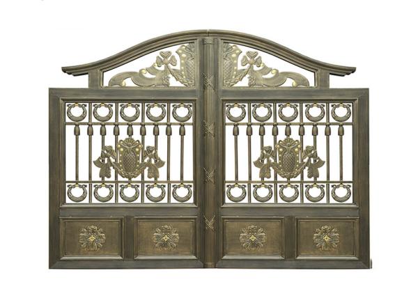 Buy cheap Architectural Wrought Iron Cast Iron Garden Gate European Style from wholesalers
