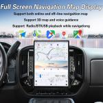 Viknav 15.6 Inch Car Radio For Chevrolet Silverado / GMC SIERRA 2014-2018 HD