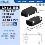 Industrial and Commercial 8038 32.768kHz Clock Crystal 8.0x3.8mm 4pin 12.5pF