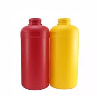 Buy cheap 1L Plastic Chemical Bottle Ink Empty Chemical Storage Bottles With Caps product
