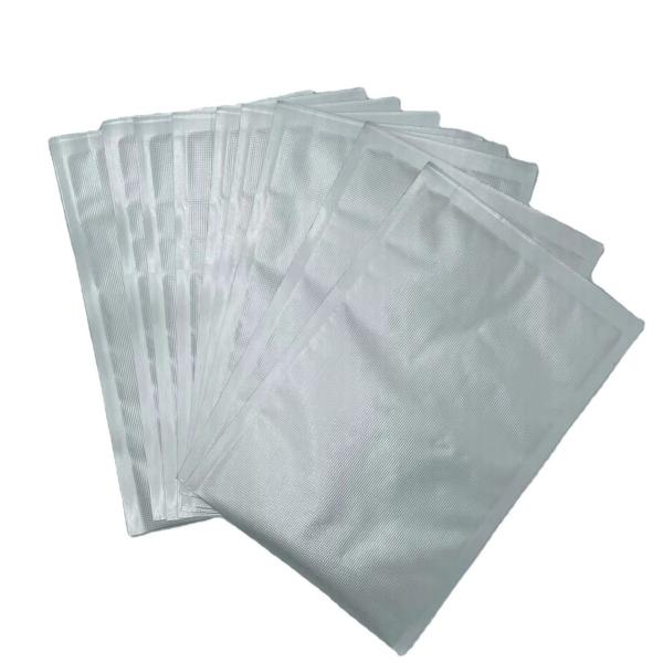 Buy cheap OEM Kitchen Aluminum Foil Textured Vacuum Bags Sliver Mylar Bags from wholesalers