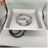 Buy cheap Silver Stainless Steel Square Fire Pit Burner Pre Rusted from wholesalers