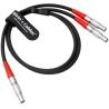 Buy cheap Dual-Motor-Cable For Arri-LBUS-FIZ-MDR-Wireless-Focus 4-Pin-Male To Dual 4Pin Male Motor Cable Alvin'S Cables from wholesalers