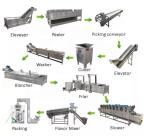 Spiral potato chips machine sweet potato chips making machine automatic potato