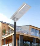 PIR Sensor LED Solar Street Light With Lithium battery 12V, 50000 Hours Lifespan