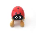 Wooden Gift&Craft factory , ladybird shaped wooden toy or wooden head messager