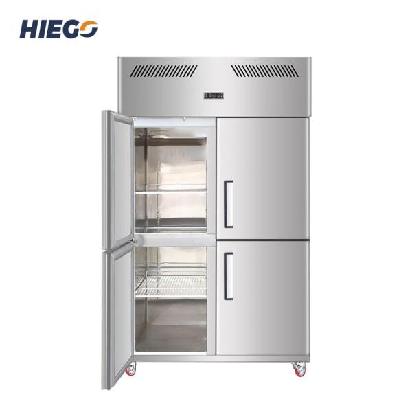 Buy cheap 4 Doors Commercial Upright Refrigerator 1000L Single Double Temperature from wholesalers