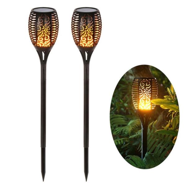 Buy cheap New Solar Lights 96led Flame Fire Torch Torch Light Outdoor Garden Grass Light Landscape Lawn Light from wholesalers