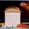 Buy cheap Large Capacity Gold Carbon Steel Corrugated Bread Toast Box Mold With Cover from wholesalers
