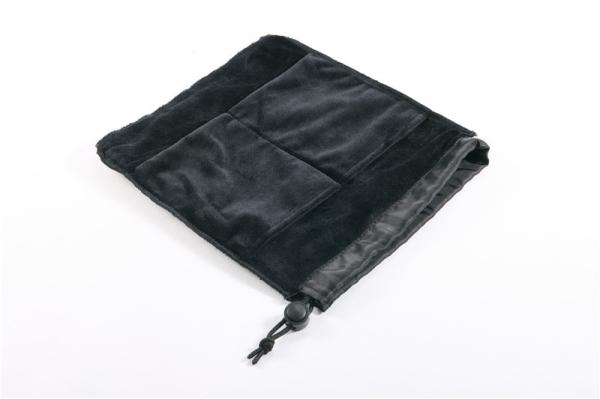 Buy cheap new black mini hard headphone case portable earbuds pouch box PU leather earphone storage bag from wholesalers