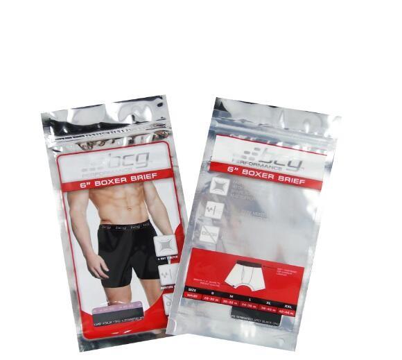 Buy cheap 3-Sides Sealed Aluminum Foil Packaging Bag Clothing Packing Bag with Zipper from wholesalers