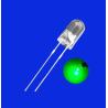 Buy cheap 0.5W 5mm LED Light Emitting Diode 520-530nm Green Color 40000mcd Clear Lens For Indicator Lighting from wholesalers