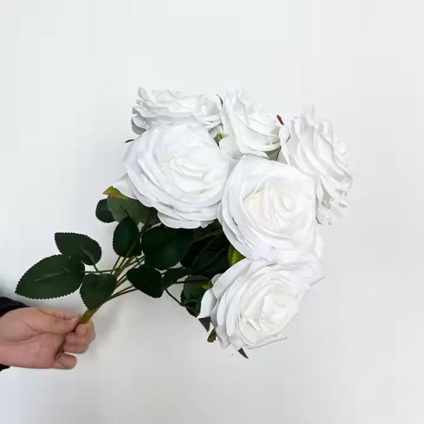 Buy cheap Newly designed artificial rose bouquet wall decoration from wholesalers