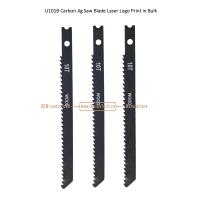 Buy cheap U101B Carbon Steel Jig Saw Blade Laser Logo Print in Bulk size:100mmx8x10T, product