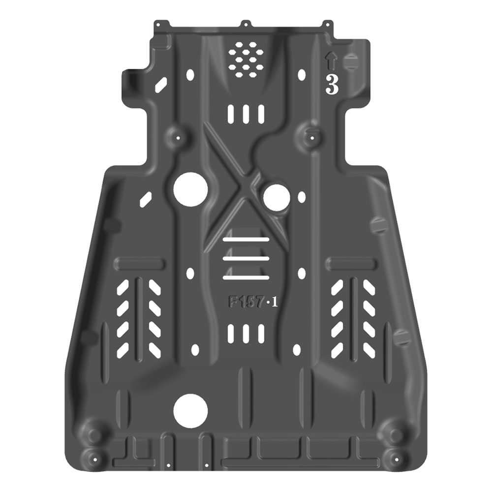 Aluminum Transmission Skid Plate Toyota 100 Series Landcruiser Bash Plates