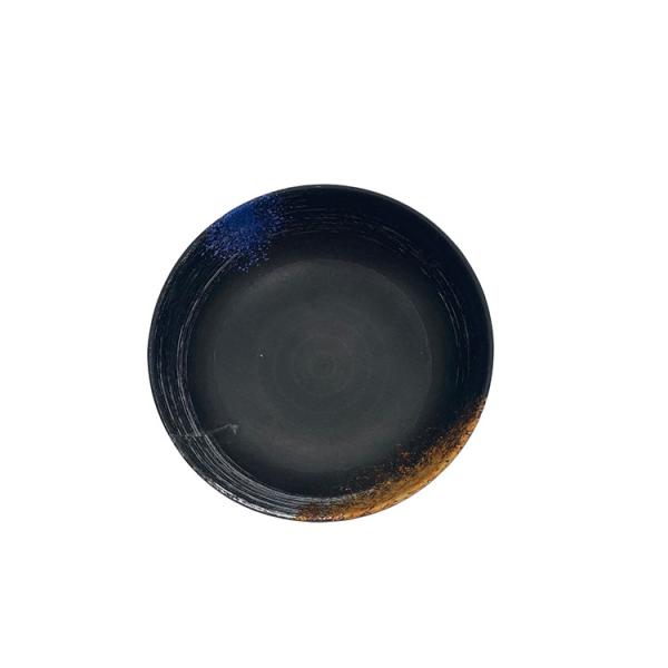 Buy cheap Japanese Restaurant Udon Melamine Black Bowl Unbreakable Galaxy Pattern from wholesalers