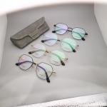 Retro Classic Oversized Beta Titanium Glasses Frame For Younger Man Woman