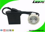 Long Lighting Time Hard Hat LED Mining Light 6.6Ah Li - Ion Battery ABS Material
