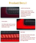 Car Fitment BMW Z4 09-16 E89 Gets A Dynamic Red Flow Led Brake Light Bar Turn