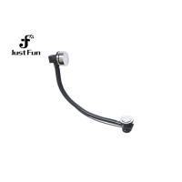 Buy cheap Flexible Bath Overflow Pipe , Bathtub Waste Pipe 60cm Center Distance product