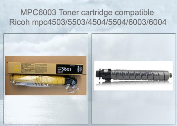 Buy cheap Ricoh Savin Lanier Compatible Toner Cartridge Toner Supply Mpc6003 For Mp C5503 / C4503 / C6004 from wholesalers