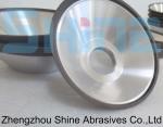 11V9 Bowl Shape Resin Bond Diamond / CBN Grinding Wheel Stainless Steel