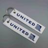 Buy cheap Aviation Collectible​ Custom Embroidered Keychain Tags Corrosion Proof from wholesalers