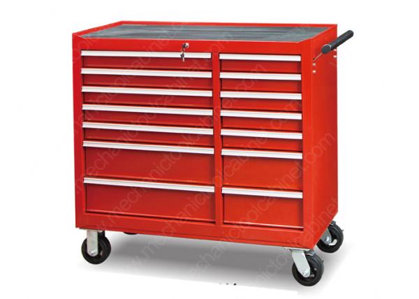Buy cheap Handles Garage 42 Inch Tool Cabinet Customized Color High Gloss Rubber Grip Side from wholesalers
