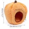 Buy cheap 2021 Factory customization High Quality Cats Dogs Cave Washable Pets Bed Luxury Pumpkin Pets House from wholesalers