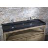 Buy cheap Anti Scratch Marble Bathroom Countertops , Prefab Granite Countertops Easy Install from wholesalers