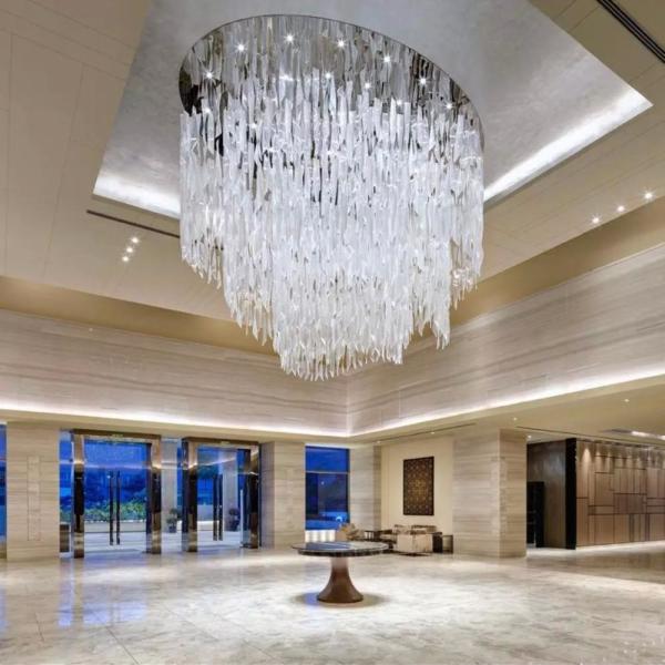 Buy cheap Hotel Lobby Crystal Chandelier Lamps from wholesalers