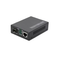 Buy cheap 10/100/1000M Media Converter Singlemode LC Fiber Optic Transceiver SFP product
