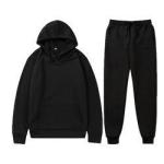 Two Piece Set Men Hoodies Pants Autumn Winter Hooded Sweatshirt Sweatpants Men