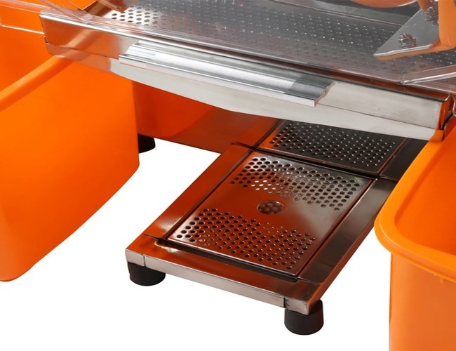 Coffee Bar Electric Citrus Juicer , Automatic Feeder 370W Fresh Juicing Machine