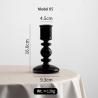 Buy cheap Black Ramadan Glass Candle Holder Jar Stand For Wedding Gift Desktop Decoration from wholesalers