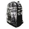 Buy cheap Korean graffiti campus backpack simple junior high school student bag from wholesalers