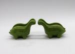 Customized Ceramic Napkin Holder Double Green Dinosaur Napkin Holder For Dinner